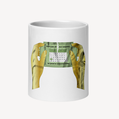 White Glossy Mug