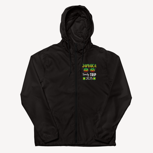 Unisex Lightweight Zip Up Windbreaker